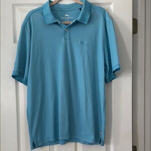 Tommy Bahama Men's Blue Polo Shirt